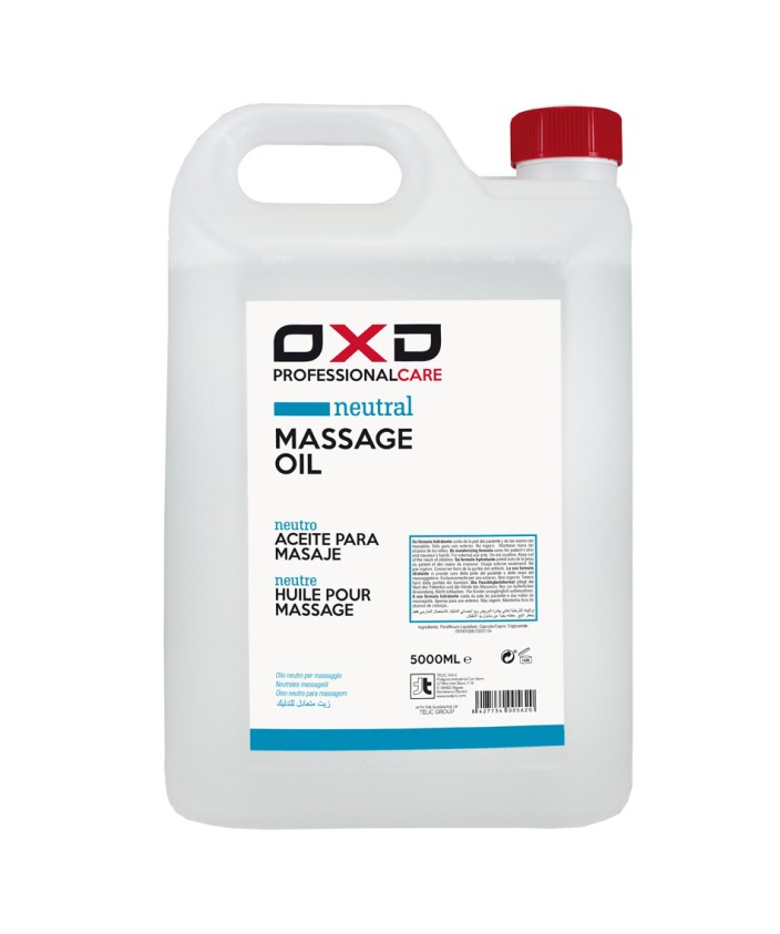 Aceite para masaje Neutro OXD 5000 ml. + Dispensador