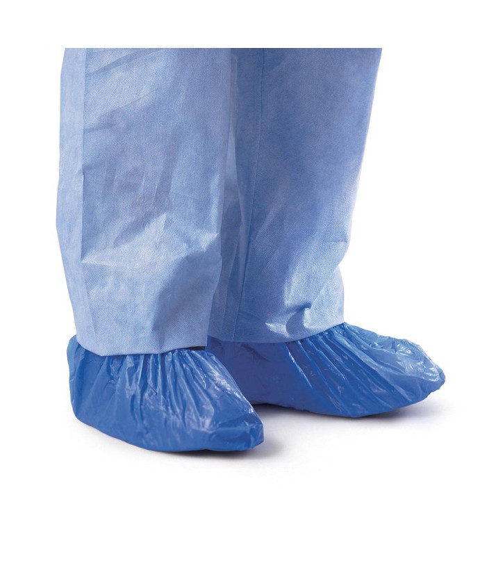 CUBREZAPATOS Plástico azul (100 uds.)
