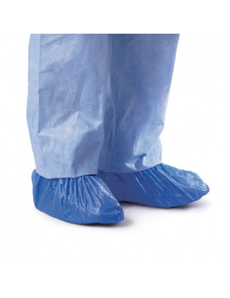 CUBREZAPATOS Plástico azul (100 uds.)