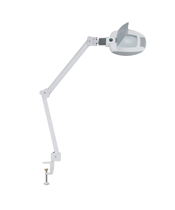 Lámpara LUPA LED 5 diop. con soporte de mesa