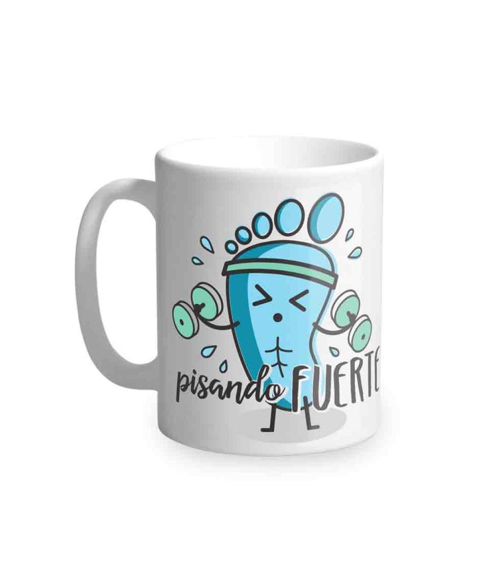 Taza Podoservice "Pisando fuerte"