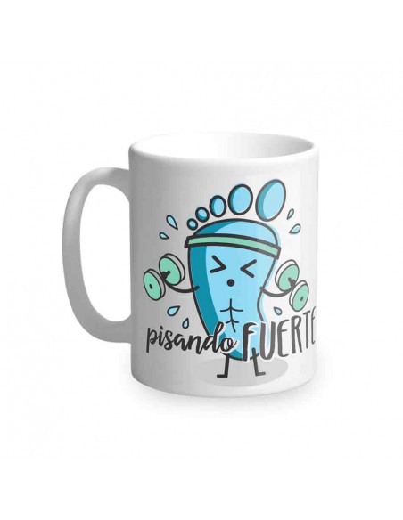 Taza Podoservice "Pisando fuerte"