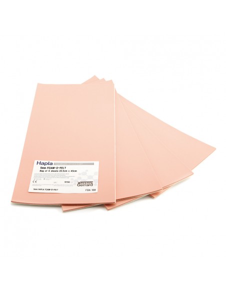 FOAM-O-FELT HAPLA 5 mm. (bolsa 4 lam. 45 cm. x 22,50 cm)