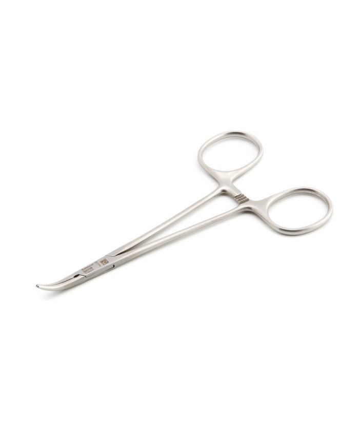Pinza Halstead-Mosquito Curva S/D 12,5 cm. Aesculap (BH111R)