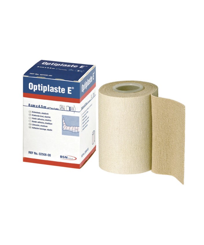 OPTIPLASTE-E Venda elást. adhesiva algodón 6 cm. x 2,5 m.