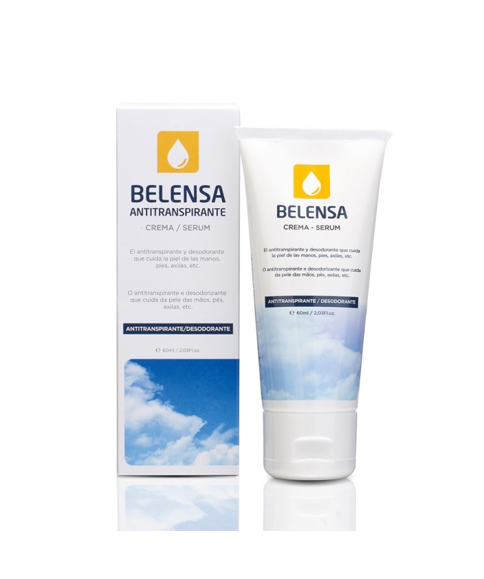 Belensa crema/serum antitranspirante 60 ml.