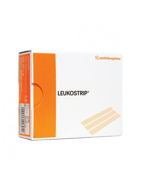 LEUKOSTRIP Cierre heridas  Caja 50 sobres de 4 ud.
