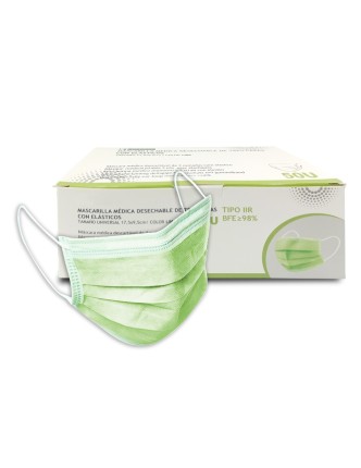 MASCARILLA MÉDICA c.gomas 3 capas Lima (caja 50 uds.)