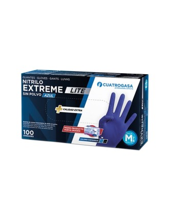 GUANTES Nitrilo EXTREME LITE azul (100 uds)