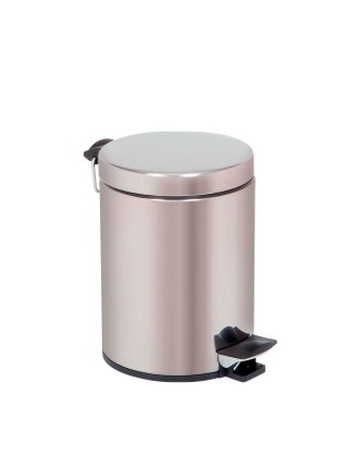 Cubo clínico a pedal Acero Inox. 5 litros