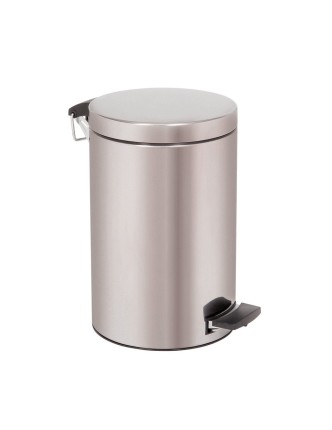 Cubo clínico a pedal Acero Inox. 12 litros
