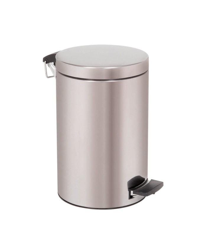 Cubo clínico a pedal Acero Inox. 12 litros