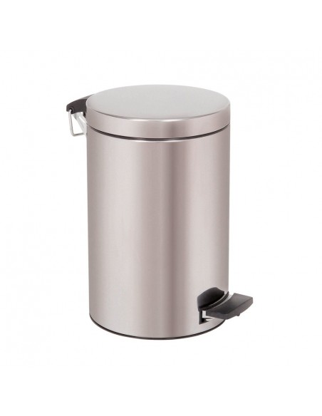 Cubo clínico a pedal Acero Inox. 12 litros