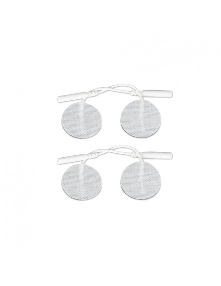 Electrodos faciales adhesivos circular Ø 3 cm. (4 uds.)
