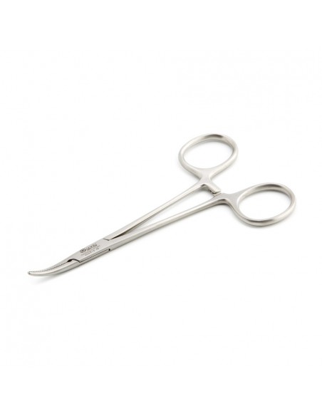 Pinza Halstead-Mosquito Curva S/D 12,5 cm. Podoservice