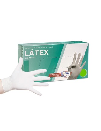 GUANTES Látex Sin Polvo (100 uds.) 4G