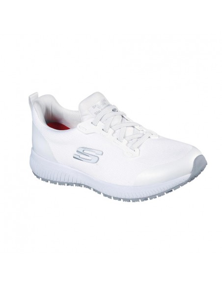 Zapatilla trabajo Skechers Squad Mujer Blanco
