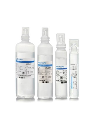 Suero fisiológico NACL 0,9% B. Braun 2