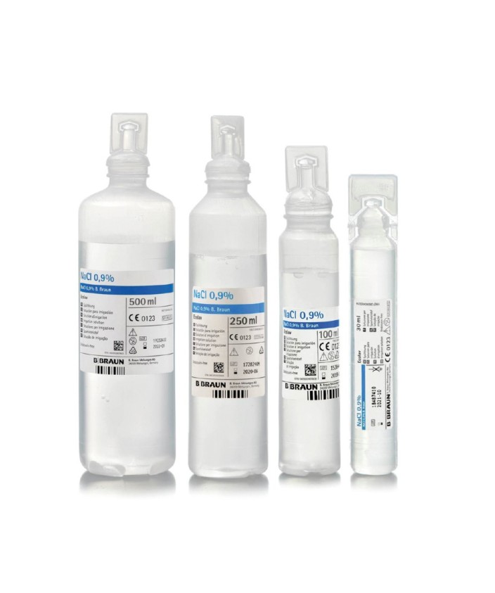 Suero fisiológico NACL 0,9% B. Braun