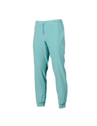 Pantalón Microfibra Unisex Jogger Verde Agua