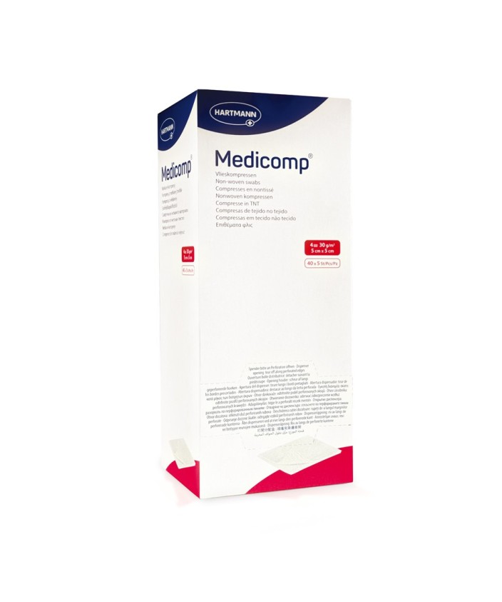 Gasa ESTERIL Medicomp (40 sobres de 5 uds.)