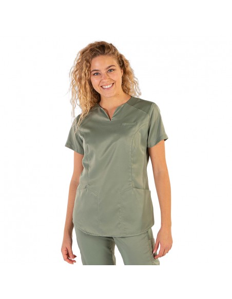 Casaca Mujer Lia PEACH Verde Caqui