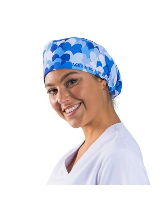 Gorro con Goma Cuore Azul Agatha Ruiz de la Prada