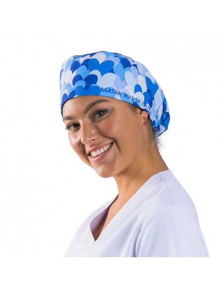 Gorro con Goma Cuore Azul Agatha Ruiz de la Prada