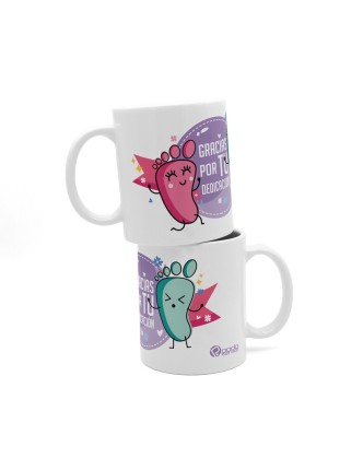 Taza Podoservice "Gracias por tu dedicación"