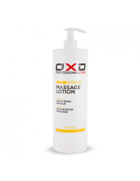 Leche para masaje con Limón OXD 1000 ml.