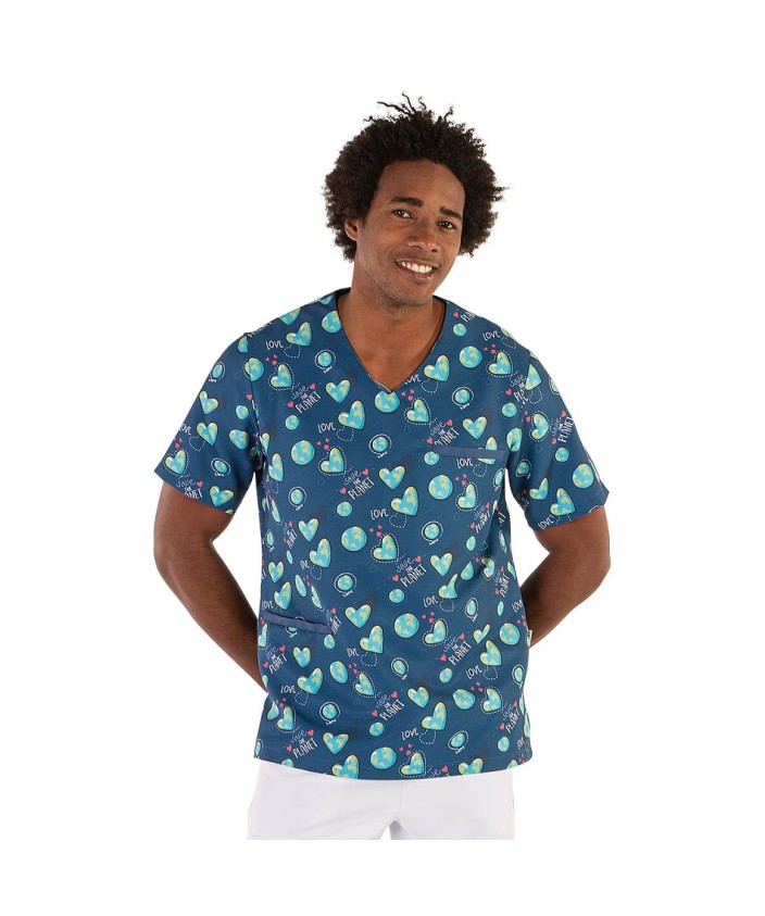 Casaca Unisex Tejido reciclado SAVE THE PLANET