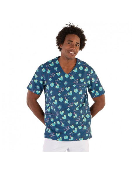 Casaca Unisex Tejido reciclado SAVE THE PLANET