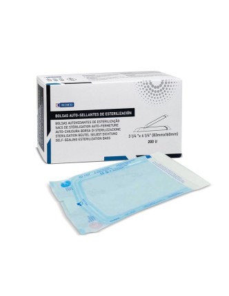 SOBRE Autoadhesivo Esterilización 83 x160 mm (Caja 200 uds.)