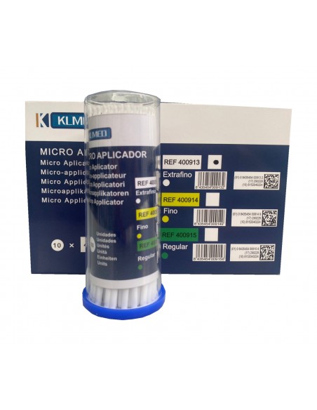 Bastoncillo aplicador Verdes 100 uds.