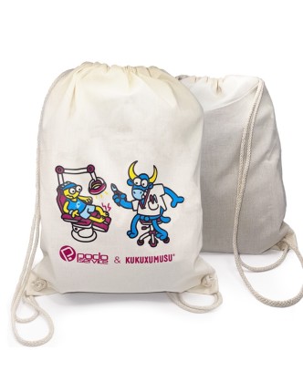 Mochila con cuerda Podoservice x Kukuxumusu