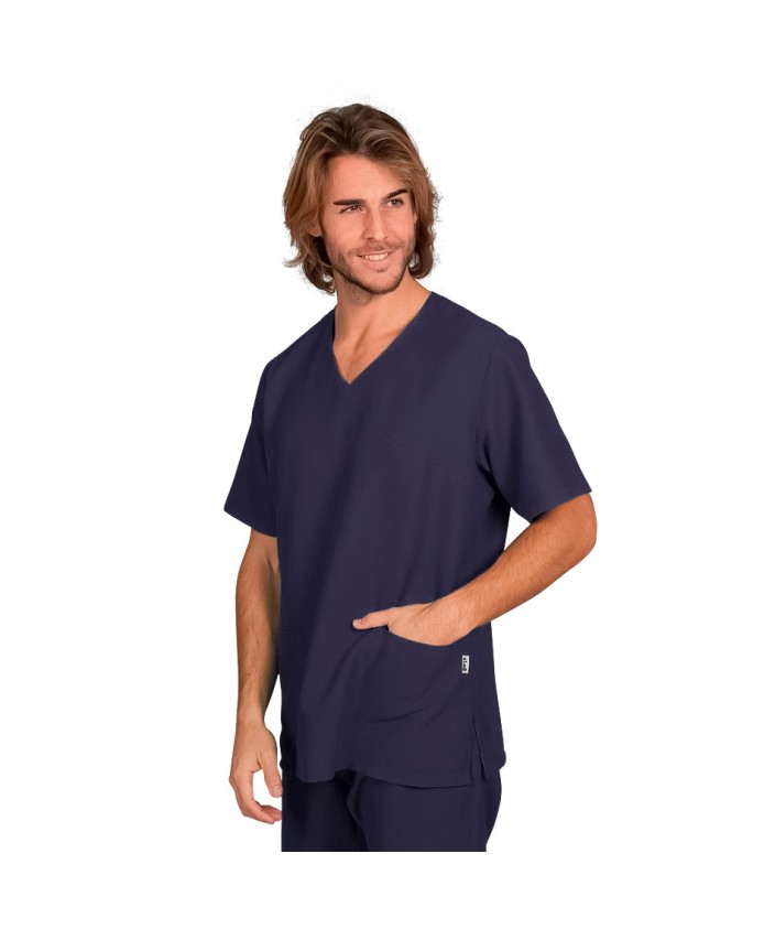 Casaca Unisex microfibra Nerea Azul Marino