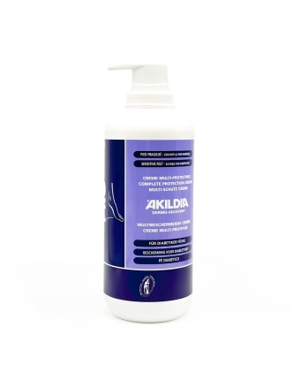 Akildia Crema Multi-protectora Pies diabéticos 500 ml.