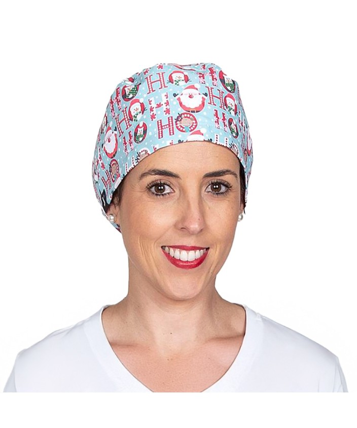 Gorro NAVIDAD SANTAS con Goma Microfibra