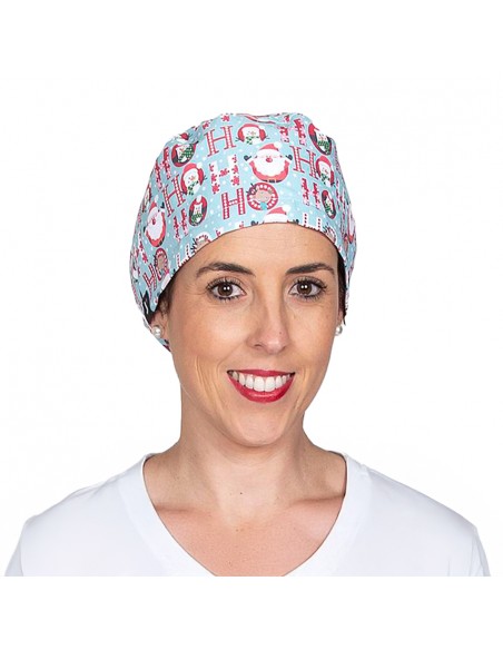 Gorro NAVIDAD SANTAS con Goma Microfibra