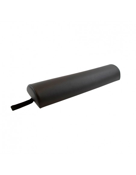 COJIN Postural medio cilindro tapizado Color negro