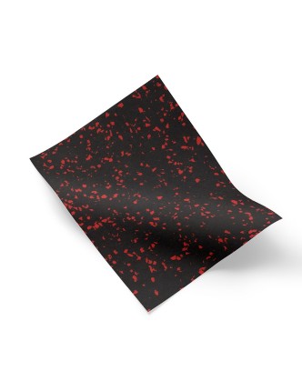 LUNASOFT SL Negro/Rojo 3 mm. Shore 40 63 x 92 cm.