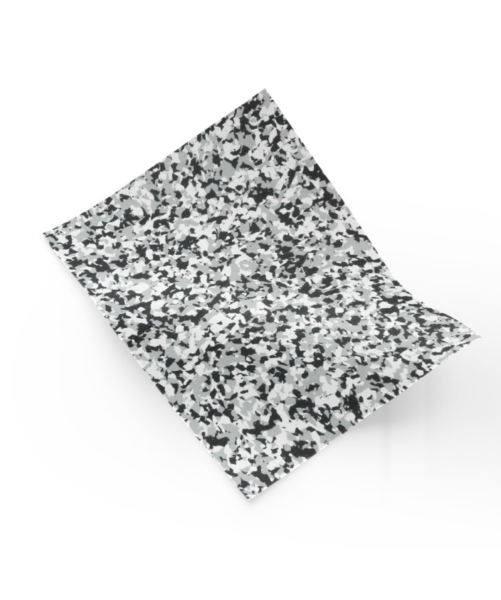 LUNASOFT SL Camuflaje  3 mm. negro/gris/blanco Shore 40 63 x 92 cm.