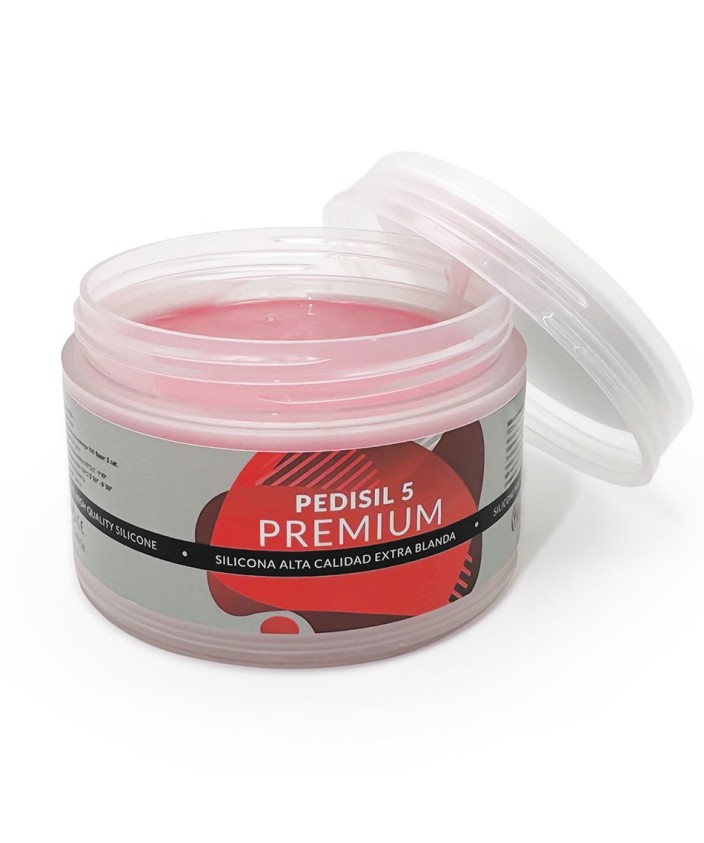 PEDISIL 5 PREMIUM Silicona Extra-blanda Color Rosa 200 gr.