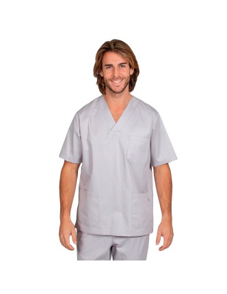 Casaca Unisex Color Gris Perla 2