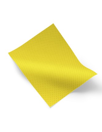 Microfibra Semi-perforado 0.8 mm 100x140 cm Mostaza
