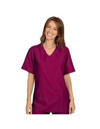 Casaca Unisex microfibra Nerea Frambuesa 2