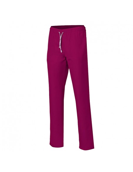 Pantalón Unisex microfibra Goma+Cordón Frambuesa