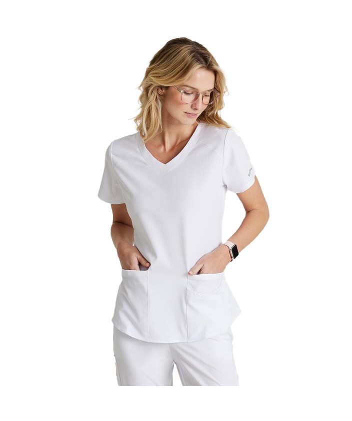 Casaca Mujer Breeze Blanco | Barco Uniformes