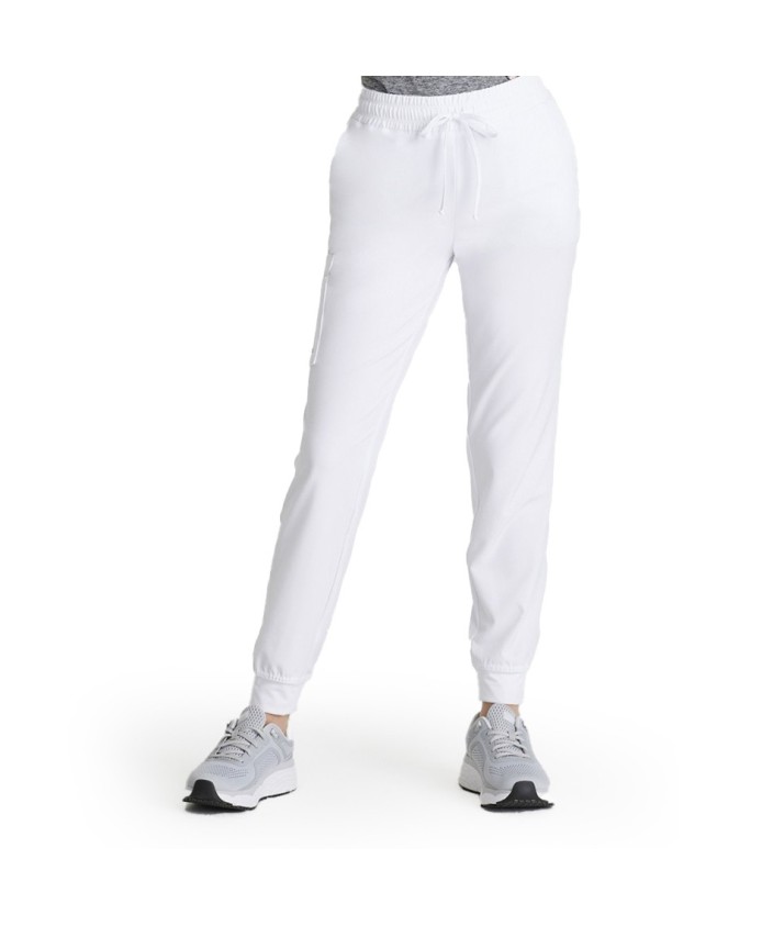 Pantalón Jogger Mujer Blanco | Theory by Barco