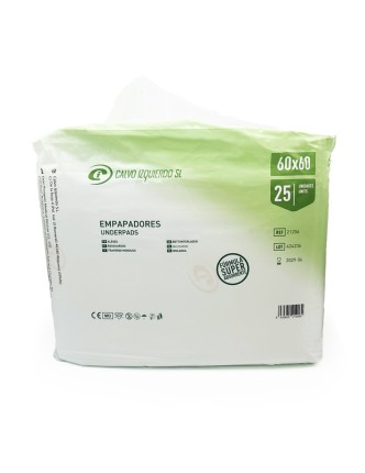 Empapadores 60x60 cm (25 uds.) | Desechables clínicos 2